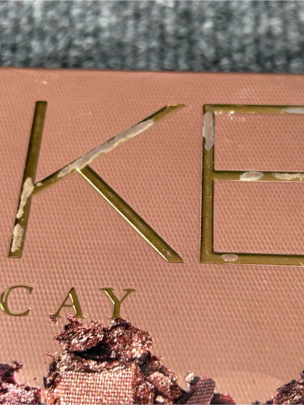 Urban Decay Naked 3 Eyeshadow Palette 12 Rose Neutral Shades ~New in Damaged Box